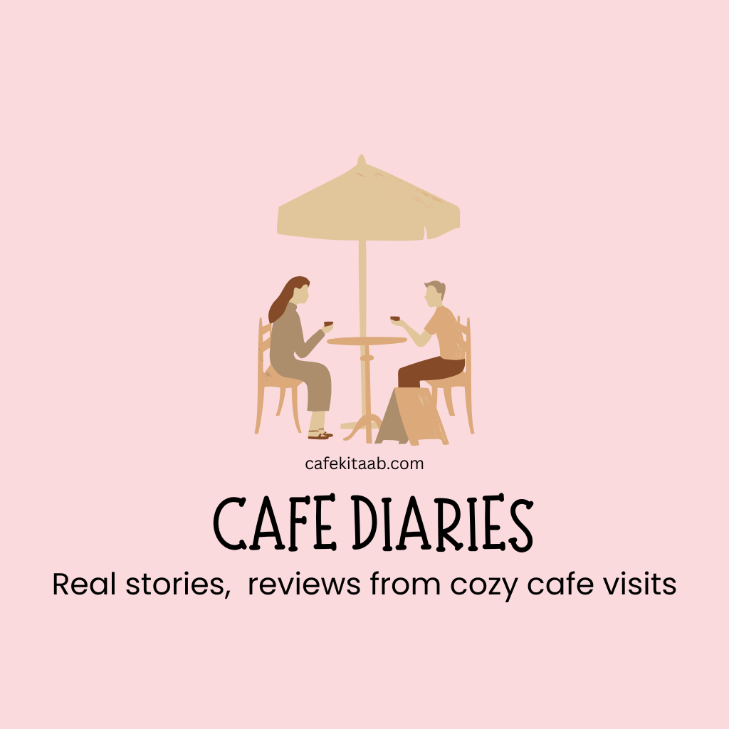 Cafe diaries concept of cafe kitaab